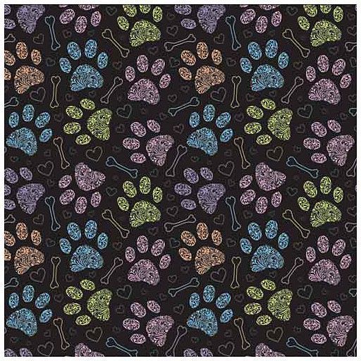 BANDANA COLORFUL PAWS