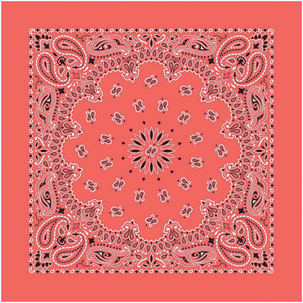 BANDANA PAISLEY HONEYSUCKLE