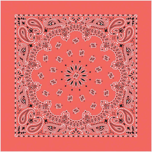 BANDANA PAISLEY HONEYSUCKLE